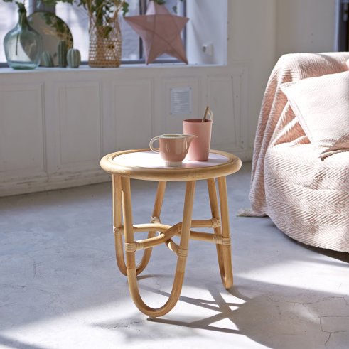 Table Chevet De Tiroir Cannage 1 En Rotin Breqcowdxe