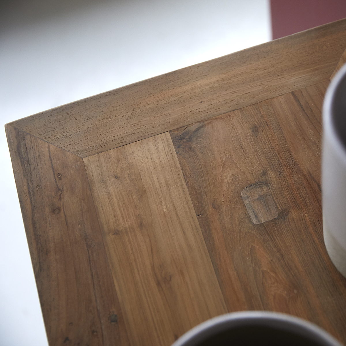 115 Junie side table in recycled solid teak 115 Junie side table in recycled solid teak