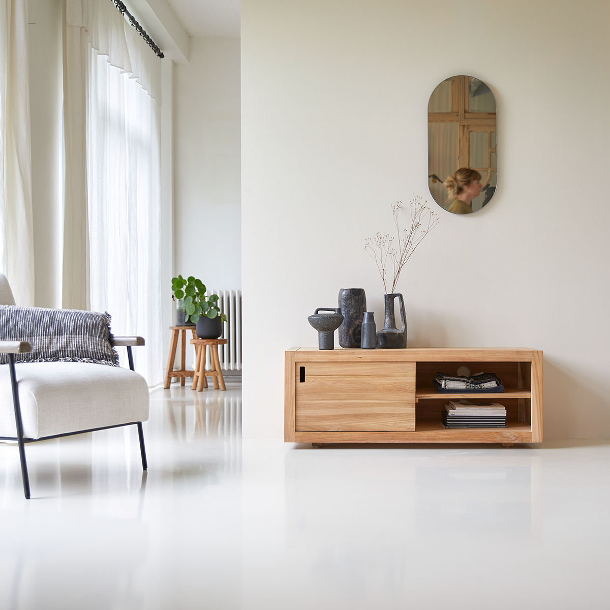 Adam teak TV Stand 120 cm Adam teak TV Stand 120 cm
