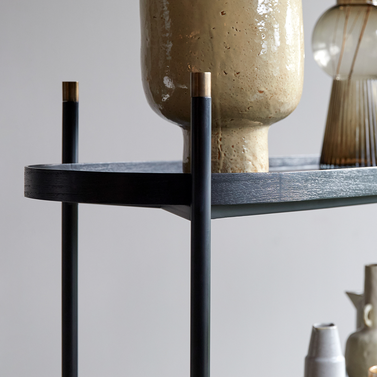 Alex mindi and canework bookcase Alex mindi and canework bookcase