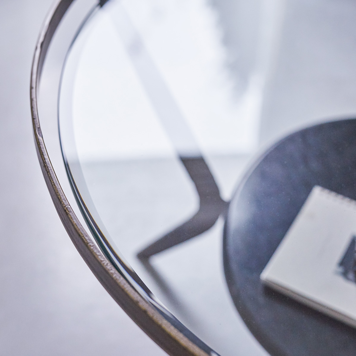 Ambre Marble and Metal Coffee Table 80 Ambre Marble and Metal Coffee Table 80