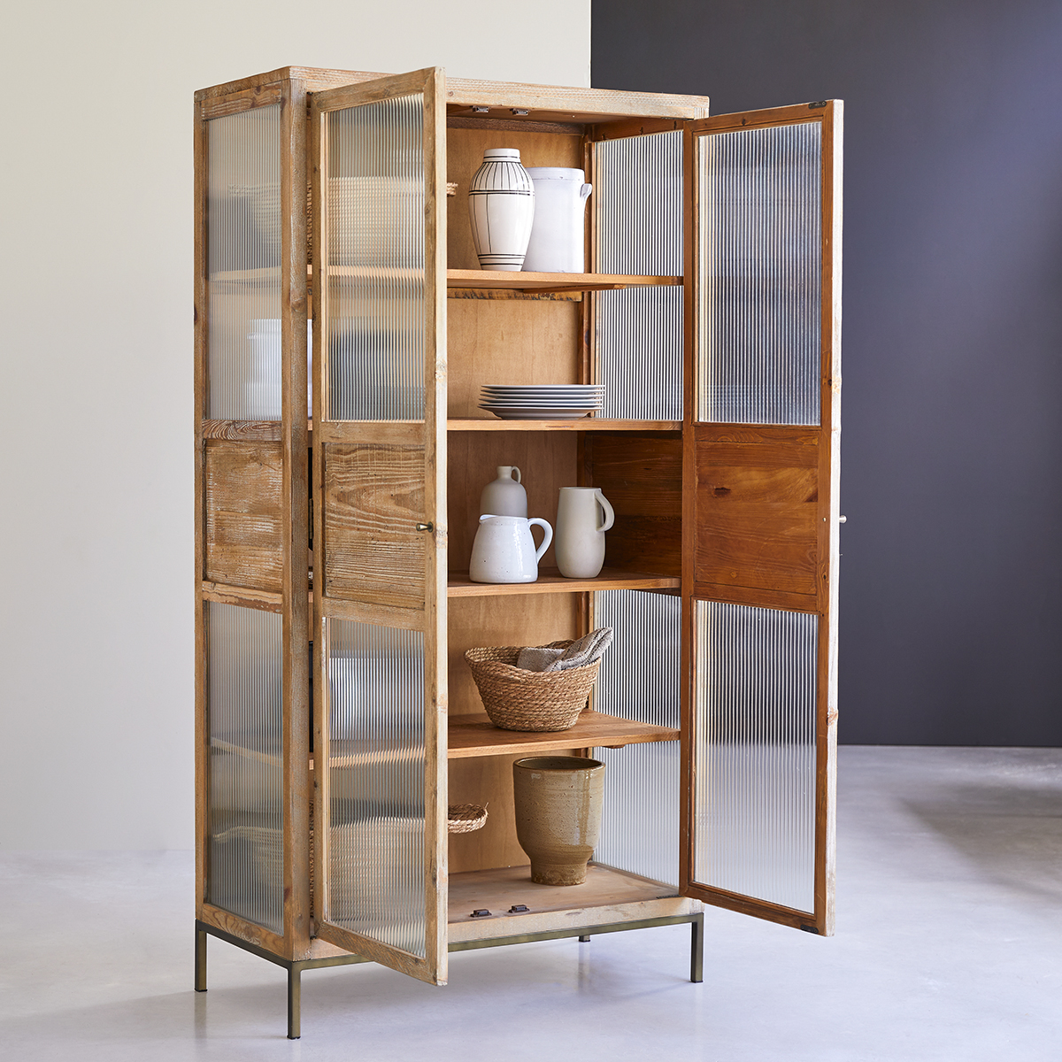 Andrea pine Kitchen dresser Andrea pine Kitchen dresser