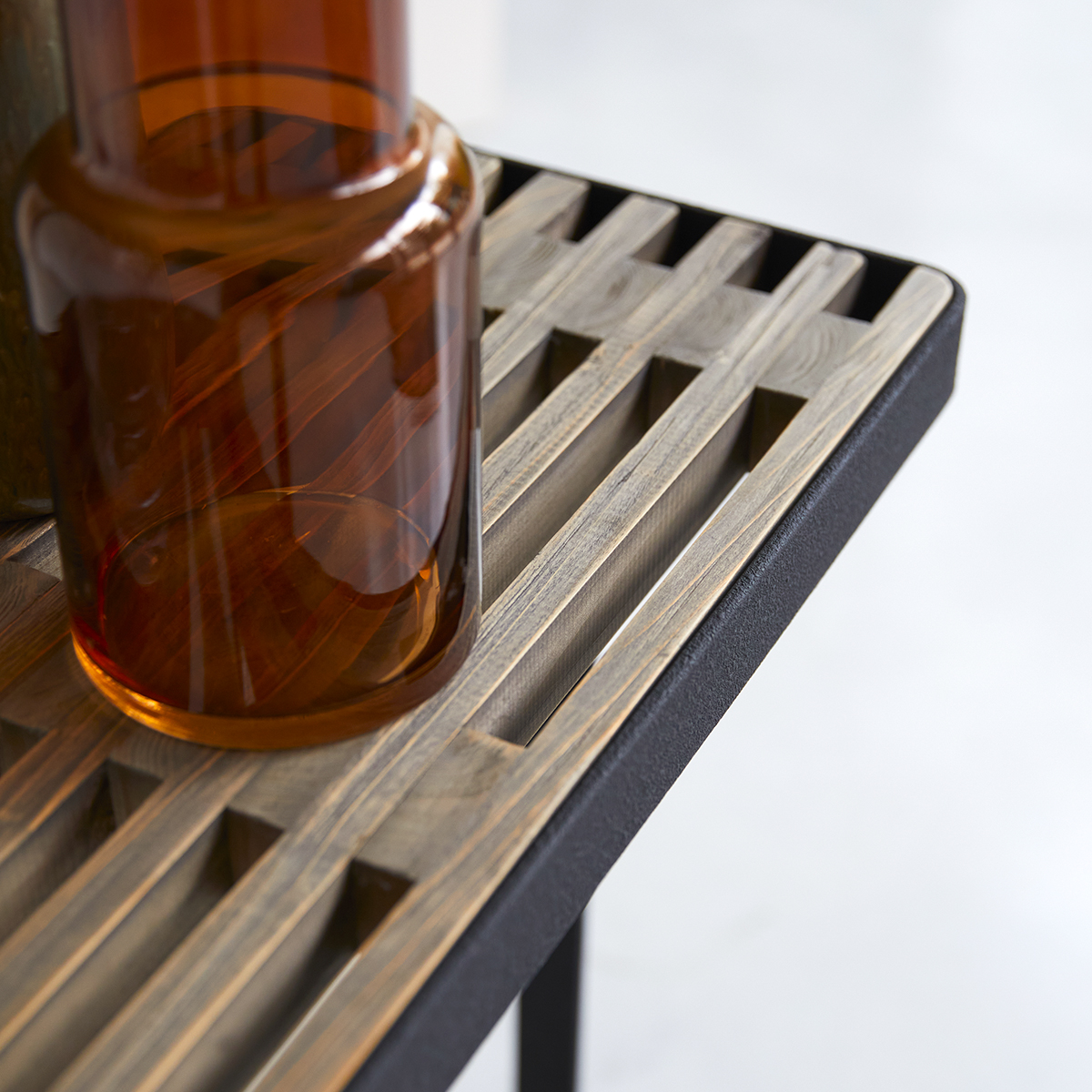 Anil solid pine and metal Console table Anil solid pine and metal Console table