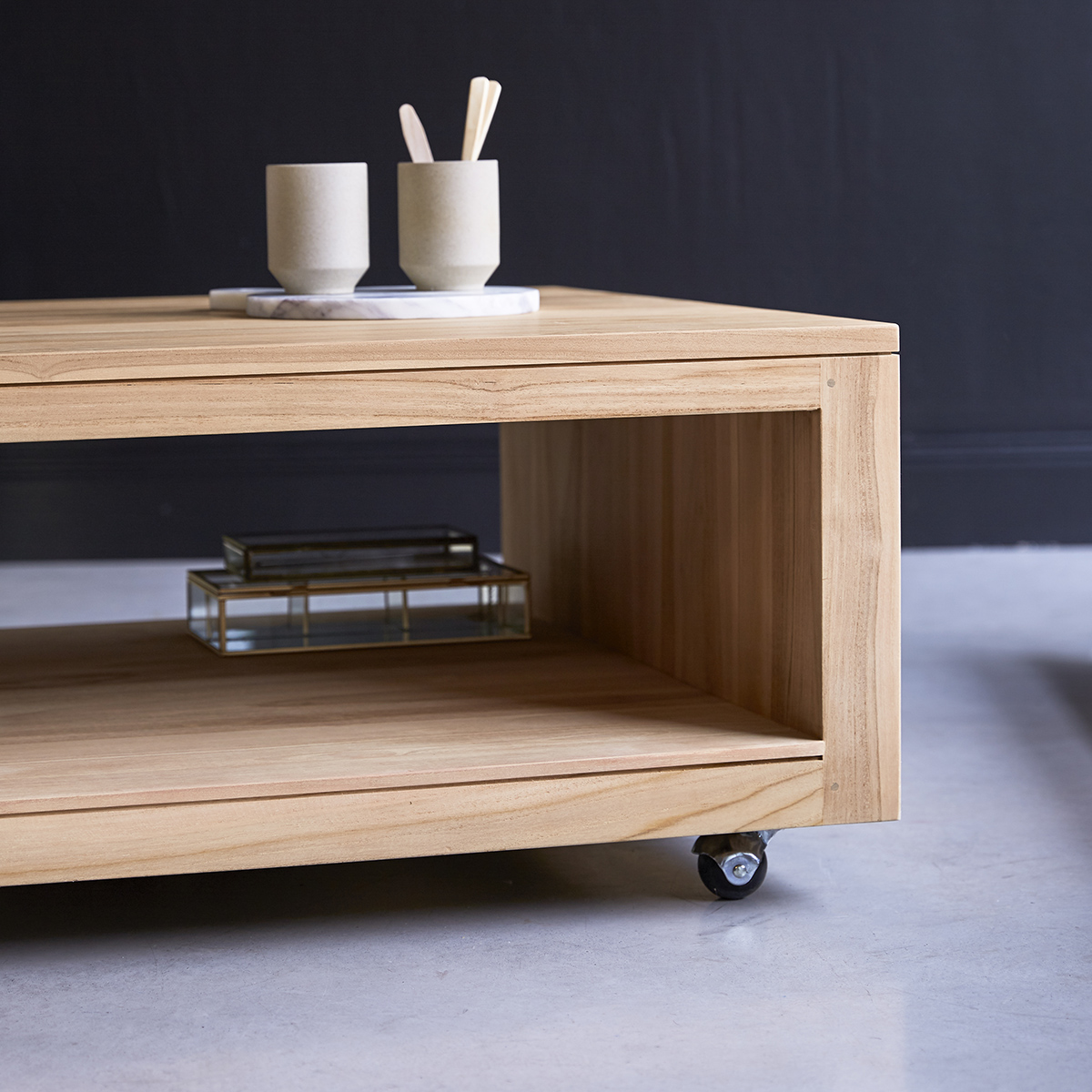 Anoa solid teak square Coffee Table Anoa solid teak square Coffee Table