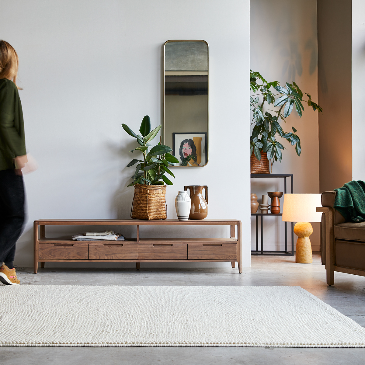 Arto solid walnut TV Stand 180 cm Arto solid walnut TV Stand 180 cm