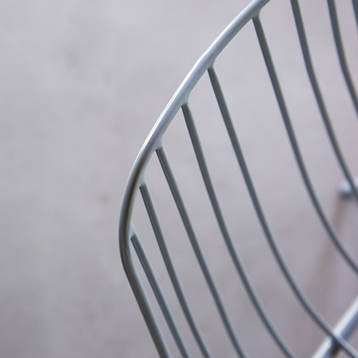 Arty bleu grey metal Chair Arty bleu grey metal Chair