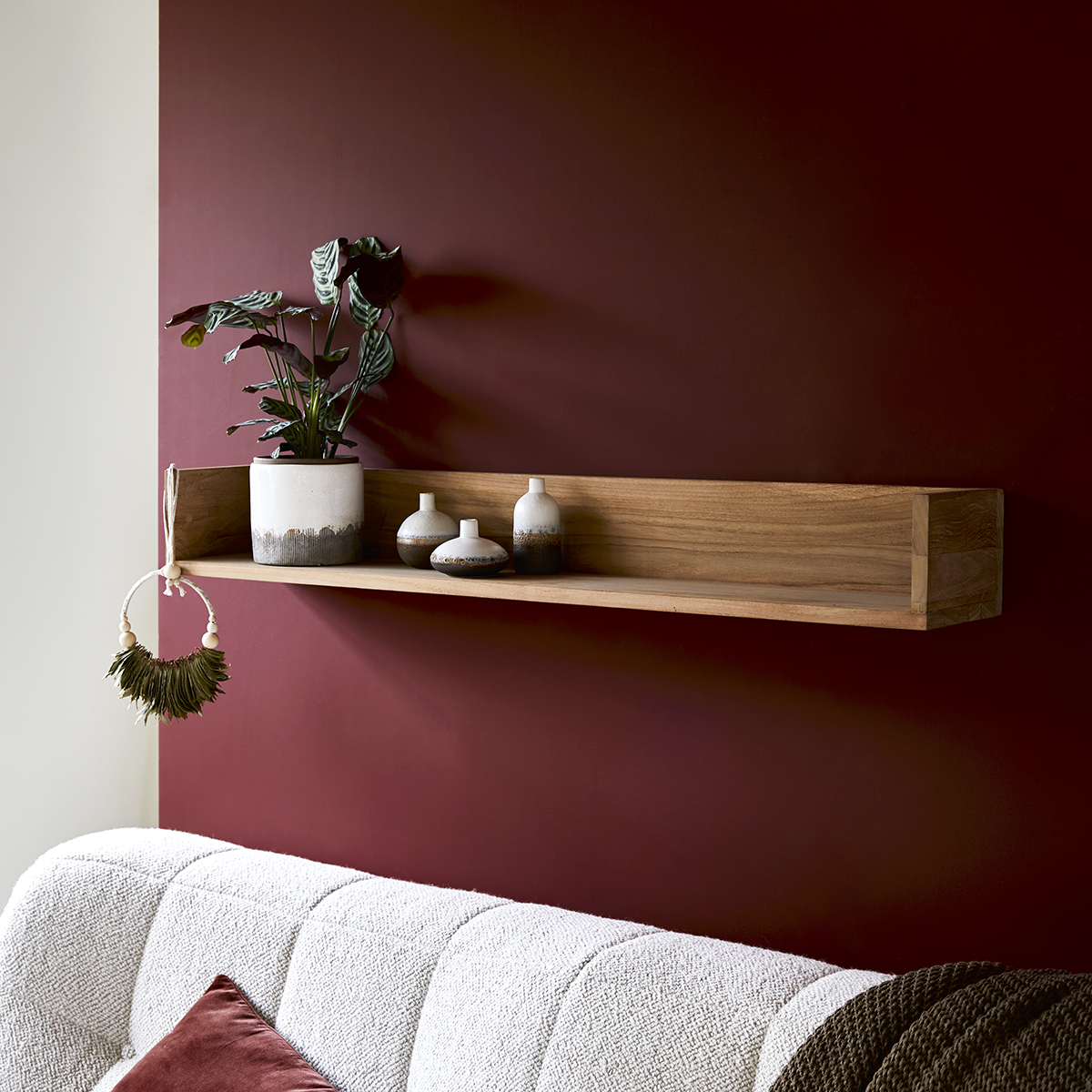 Arty solid teak Shelf Arty solid teak Shelf