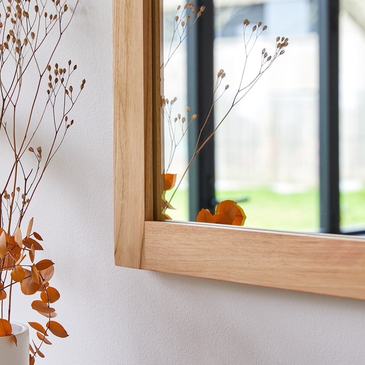 Bahya Solo Teak Mirror 70x50 Bahya Solo Teak Mirror 70x50