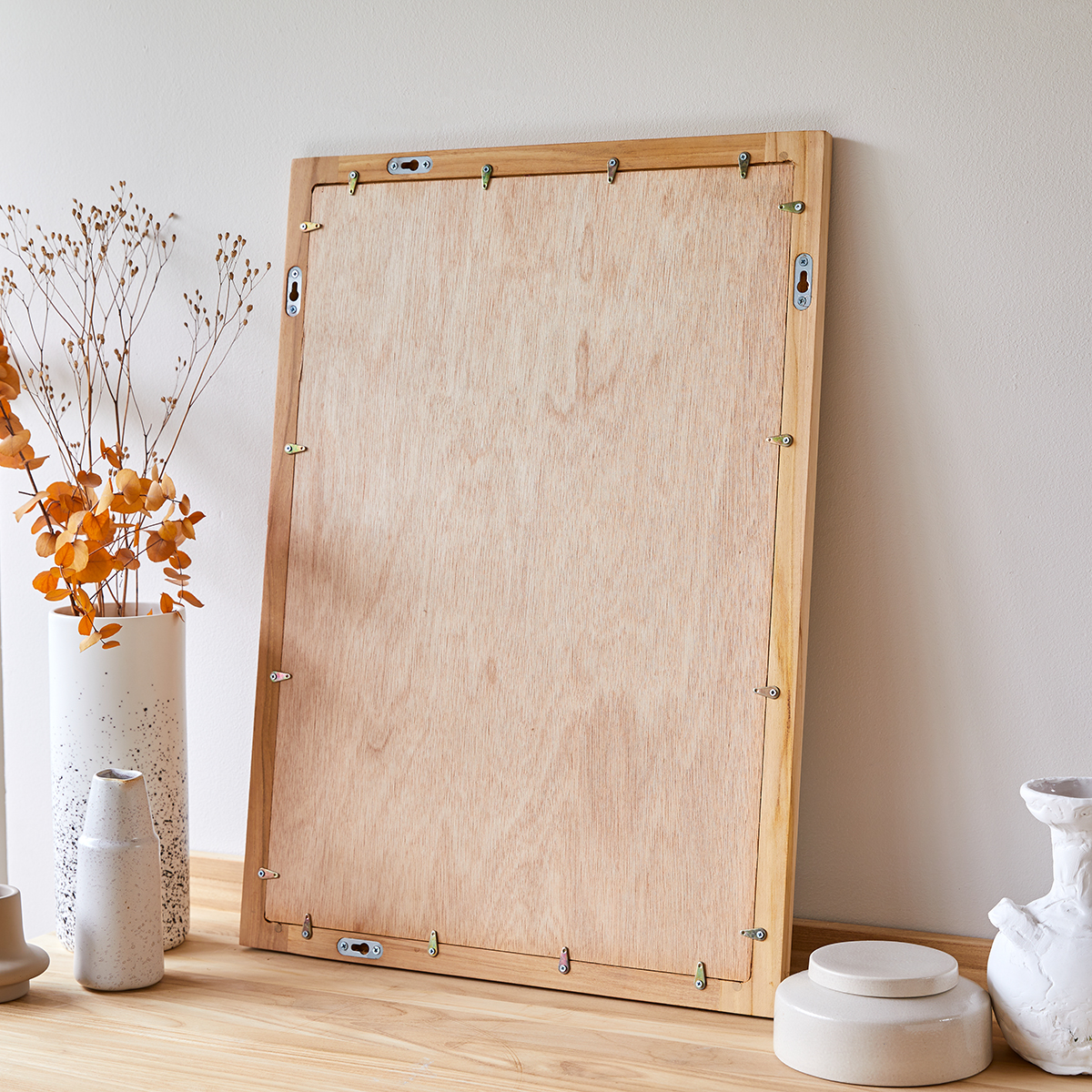 Bahya Solo Teak Mirror 70x50 Bahya Solo Teak Mirror 70x50