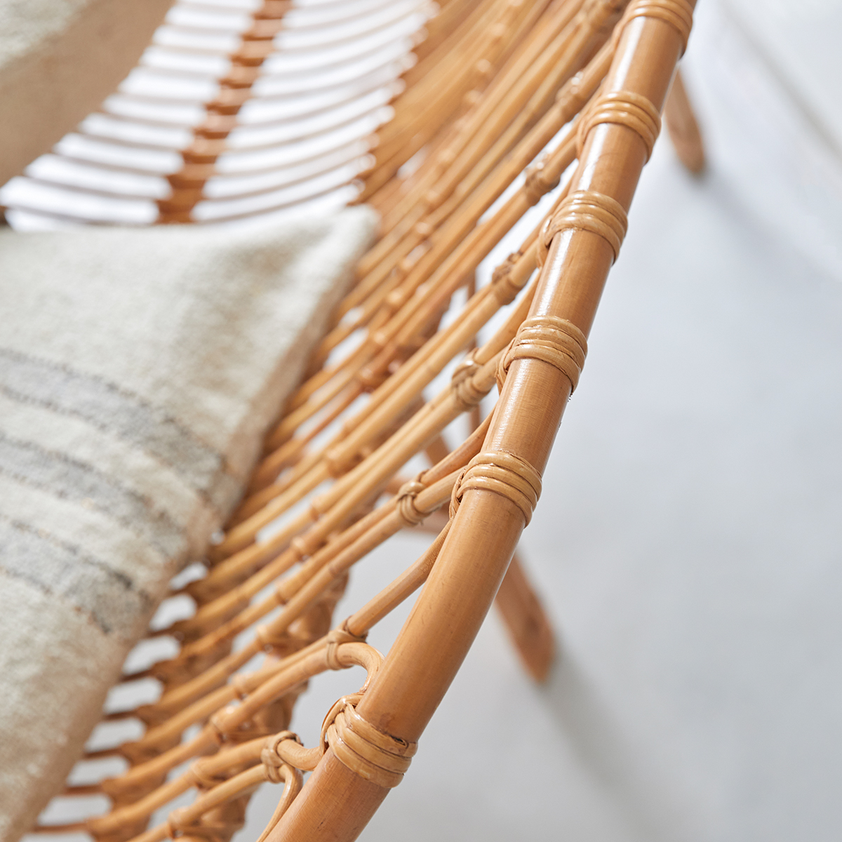 Bank aus Rattan natur Bank aus Rattan natur