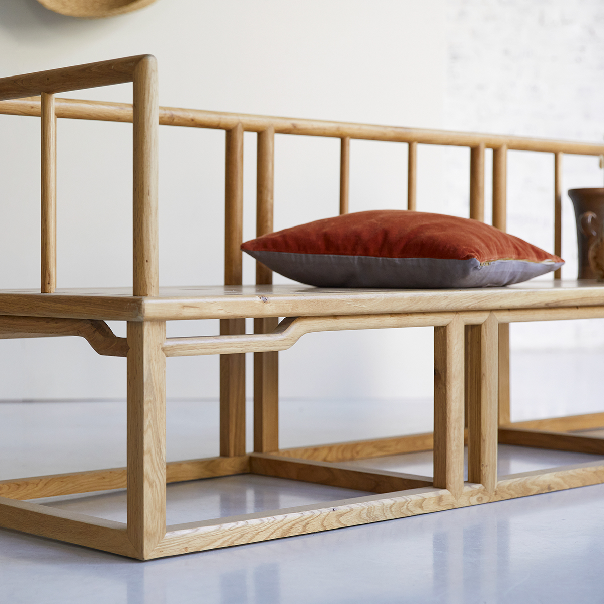 Bao solid oak bench Bao solid oak bench