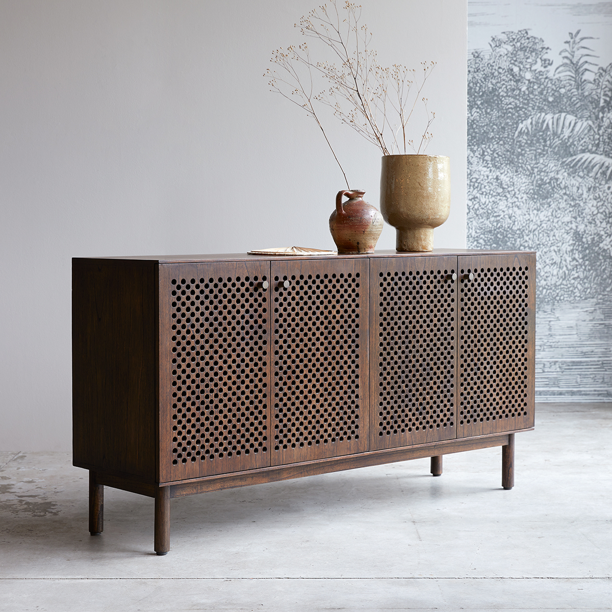 Buffet en mindi Bartho 160 cm Buffet en mindi Bartho 160 cm