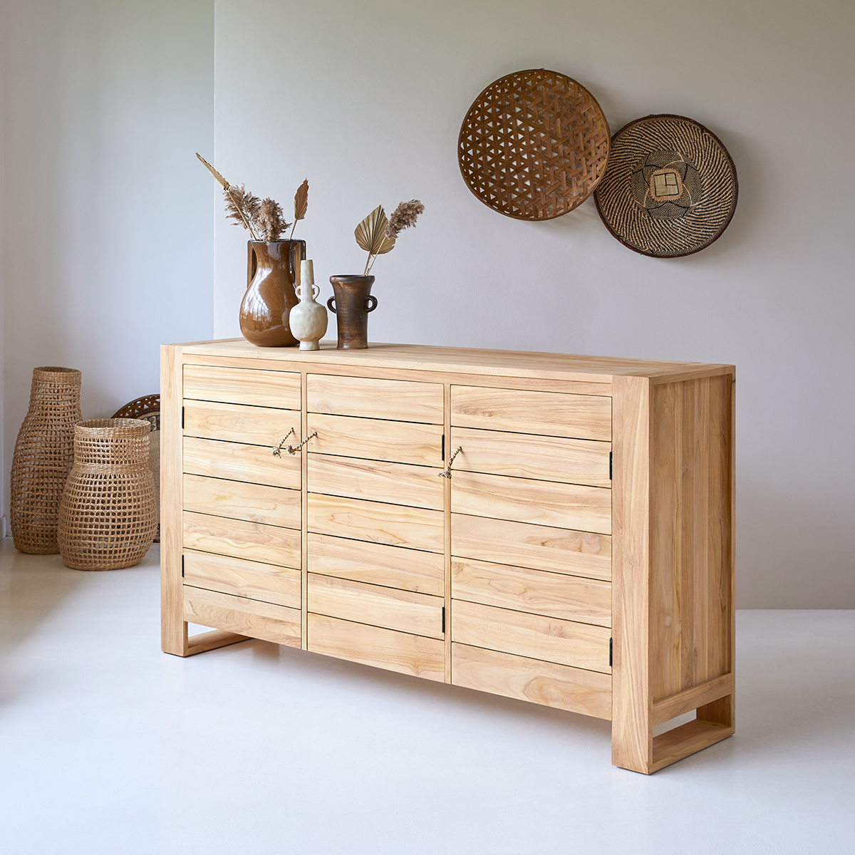 Buffet en teck massif 170 Minimalys Buffet en teck massif 170 Minimalys