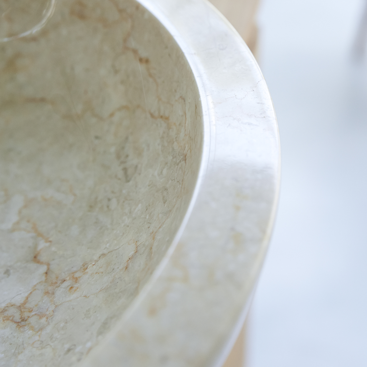 Calypso Cream marble washbasin Calypso Cream marble washbasin
