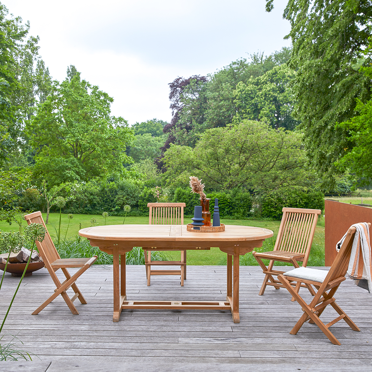 Capri solid teak Outdoor Table 180 Capri solid teak Outdoor Table 180
