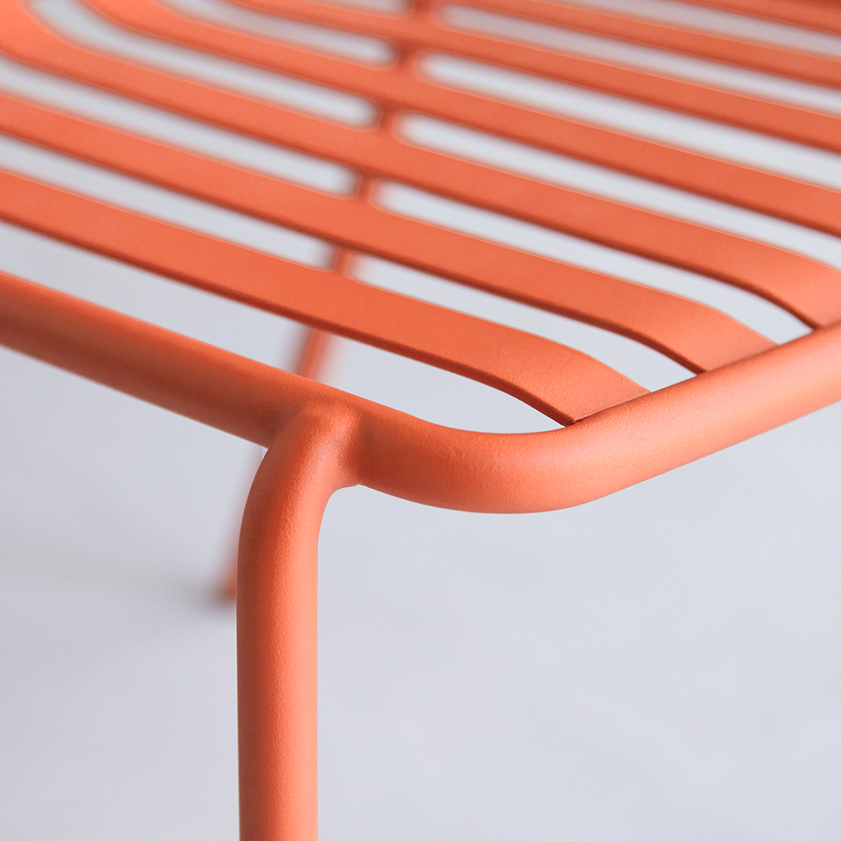 Chaise en métal Gaby orange Chaise en métal Gaby orange