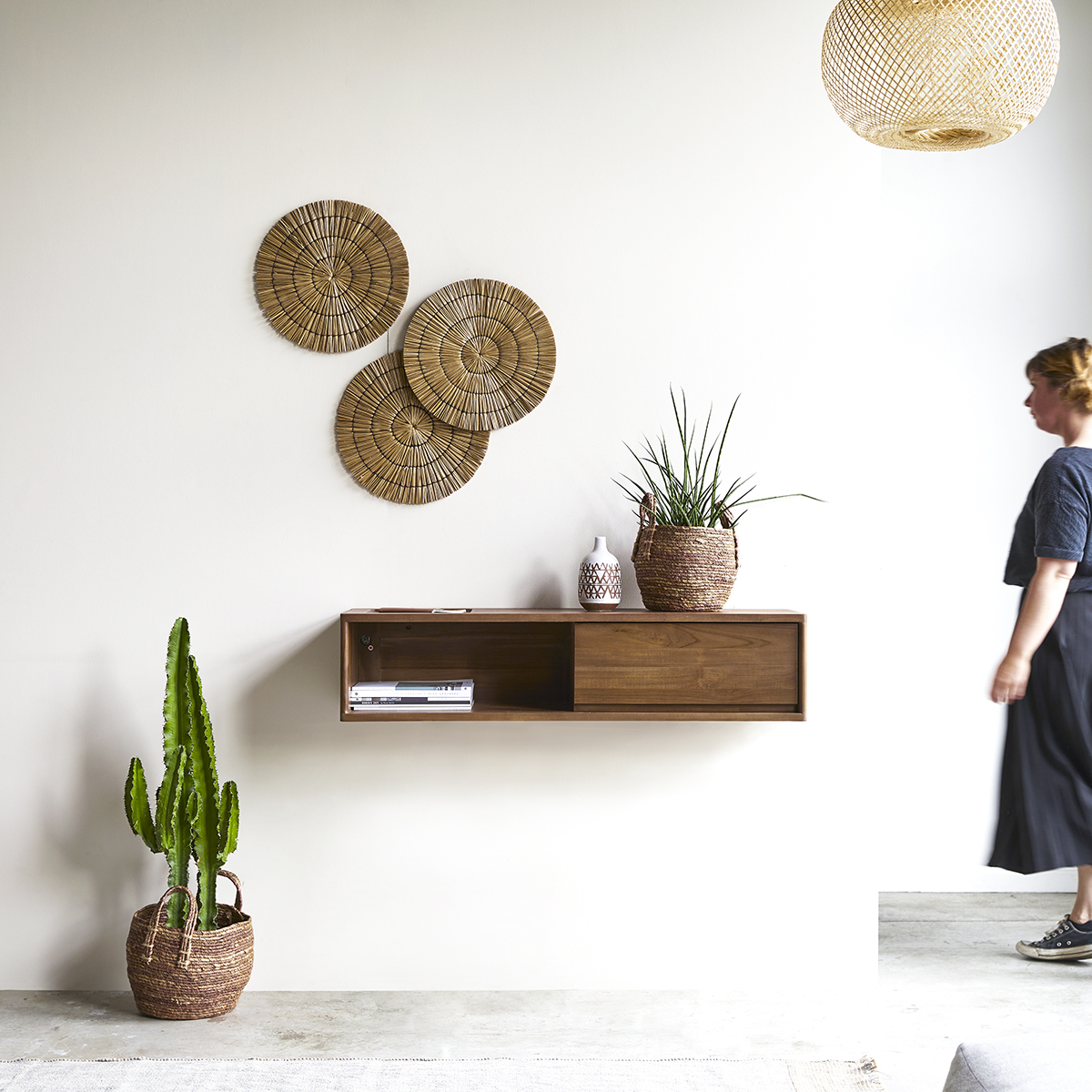 Circa 1-Drawer solid teak Console Table 110 Circa 1-Drawer solid teak Console Table 110