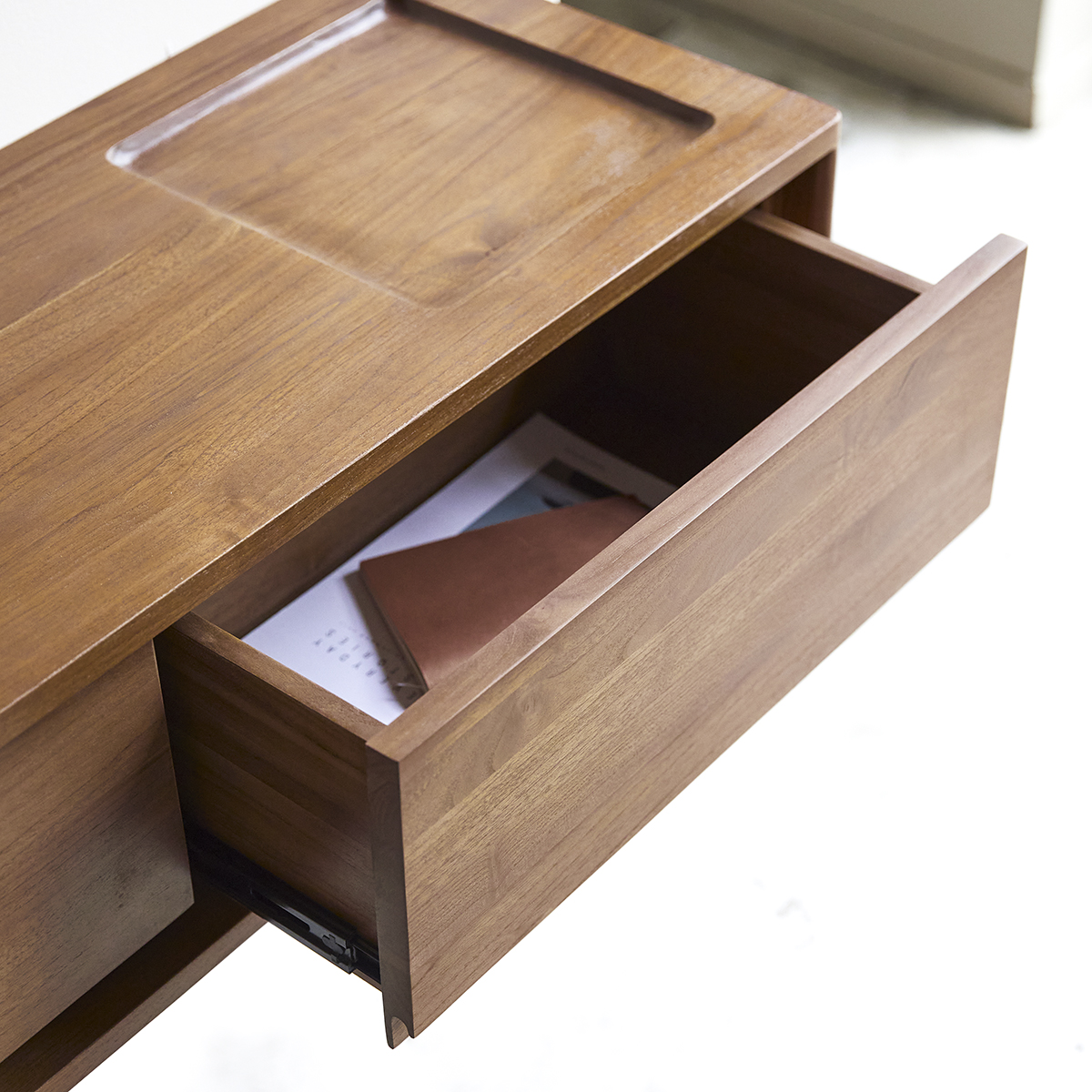 Circa solid teak 2-drawer Console table Circa solid teak 2-drawer Console table