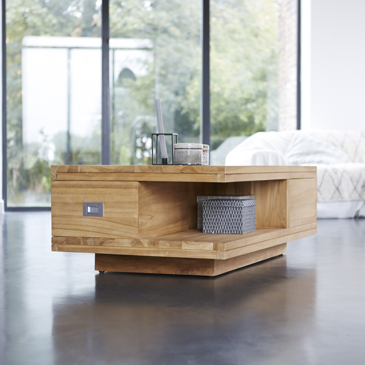 Coffee Teck solid teak Coffee Table 120x70 Coffee Teck solid teak Coffee Table 120x70