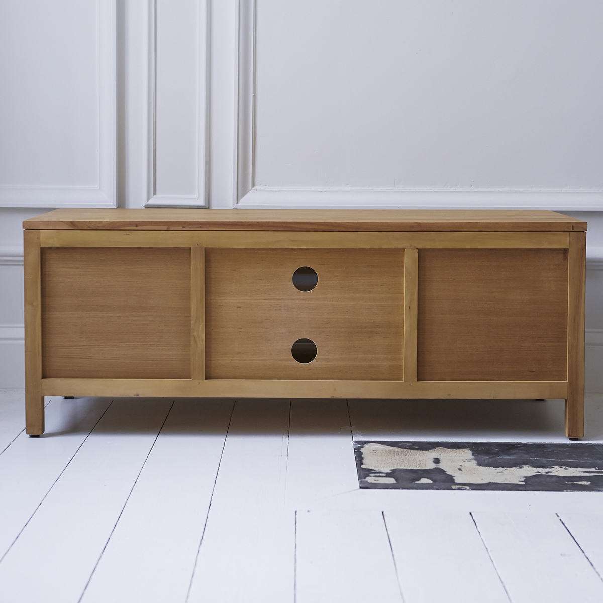 Coffee Tek solid teak TV Stand 130 cm Coffee Tek solid teak TV Stand 130 cm