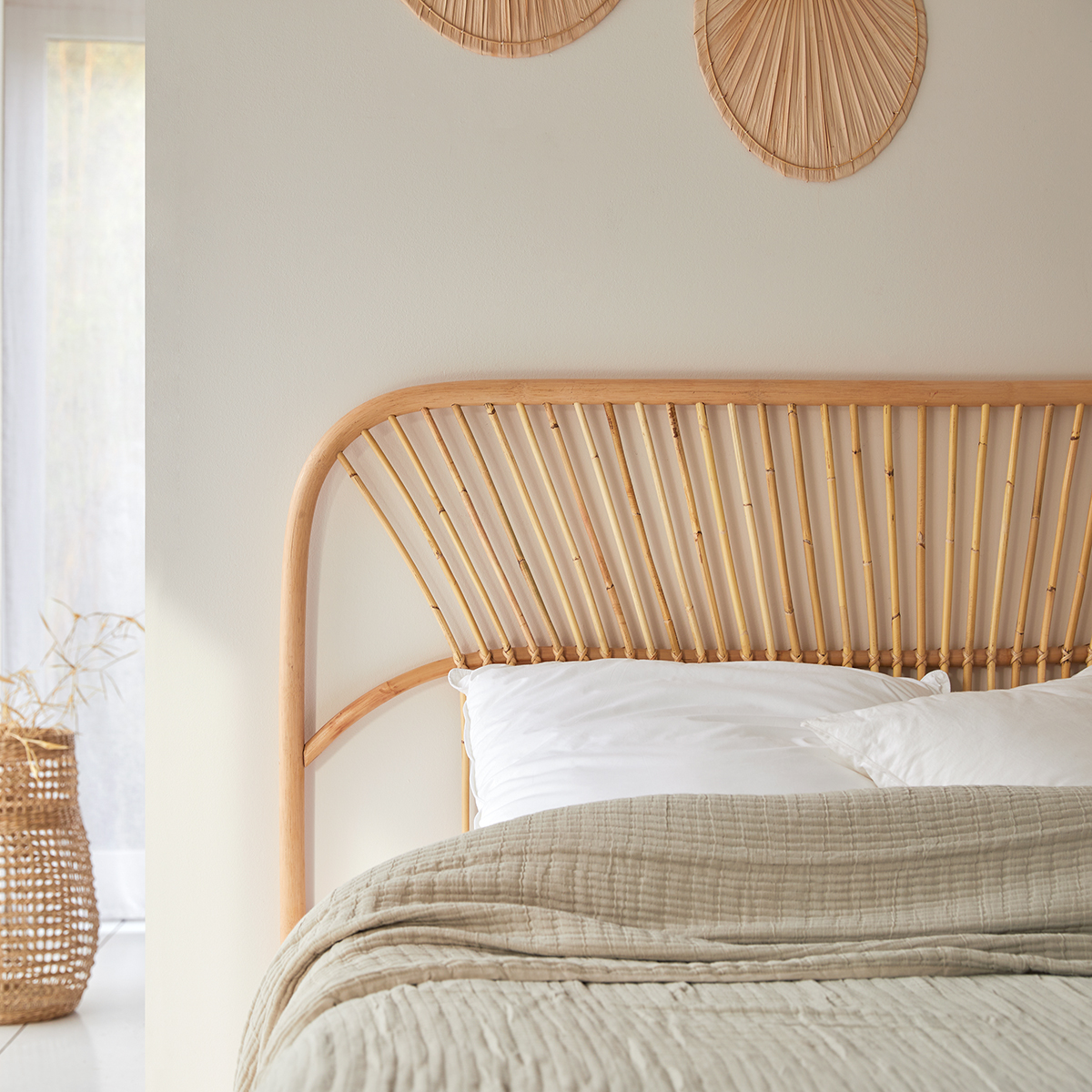 Colette rattan Headboard 160 cm Colette rattan Headboard 160 cm