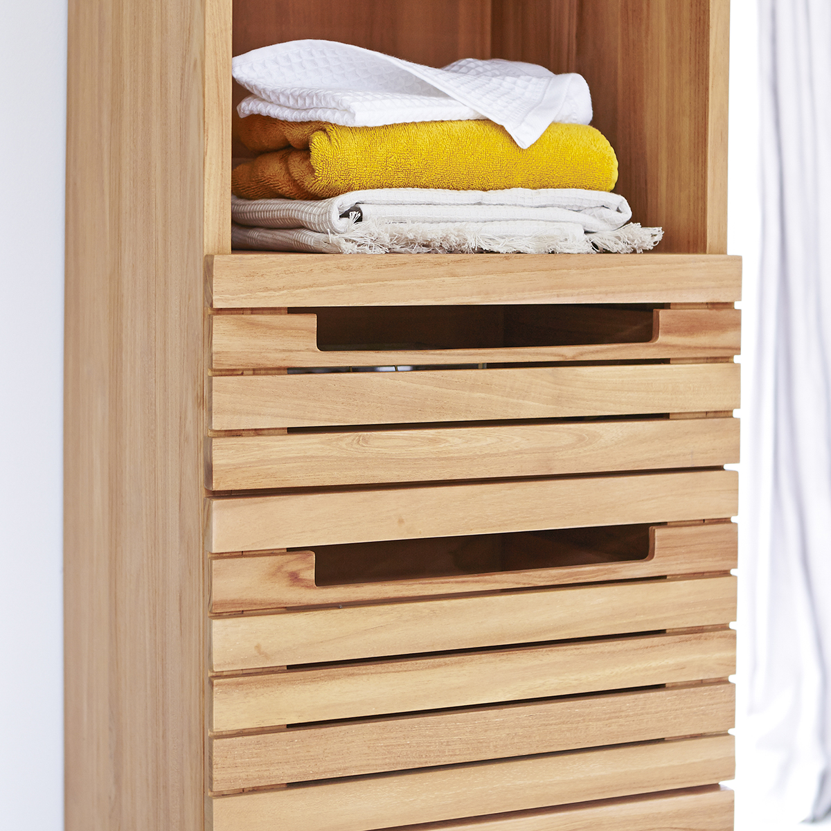 Colonne en teck massif 180 Slats Colonne en teck massif 180 Slats