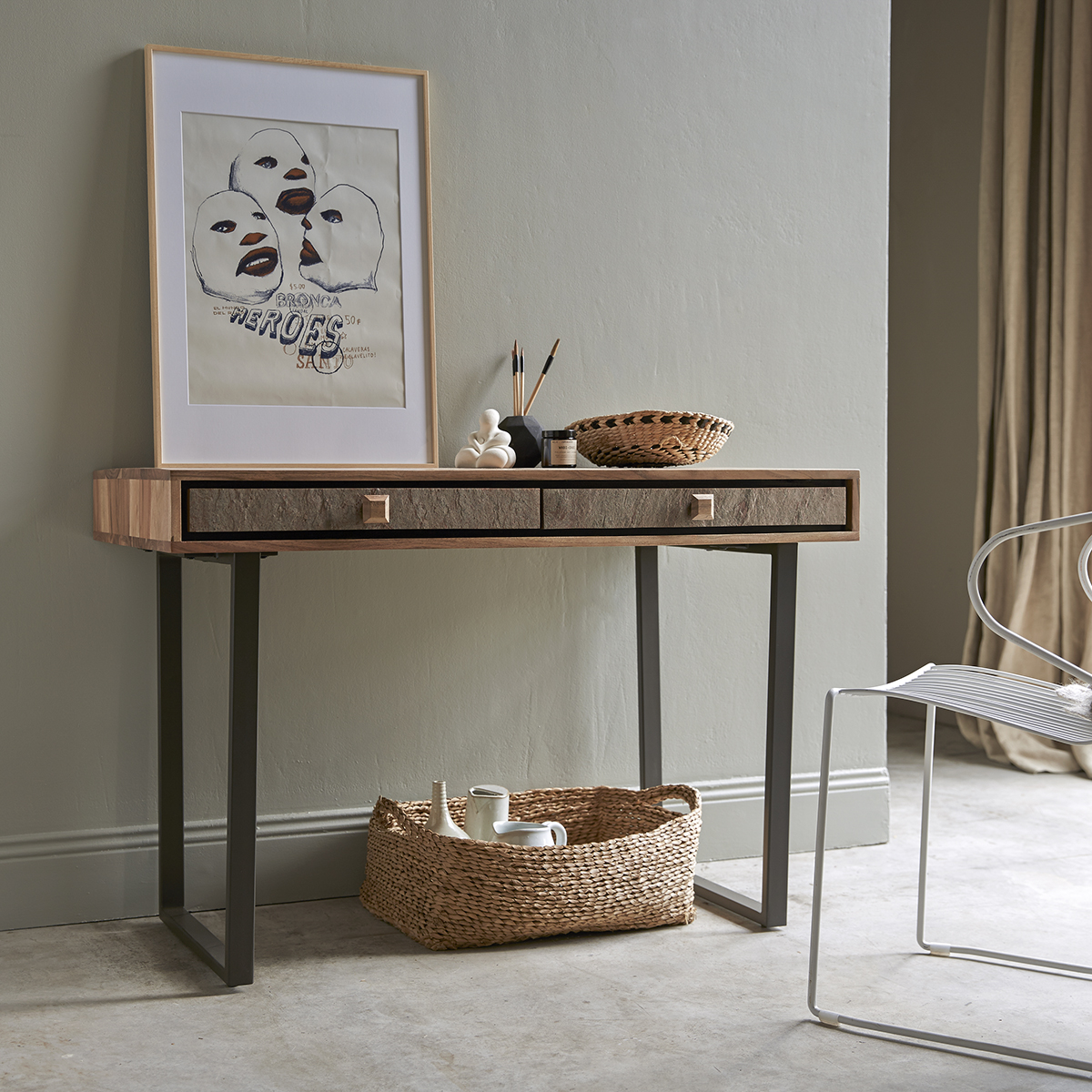Console en acacia 115 Temis Console en acacia 115 Temis