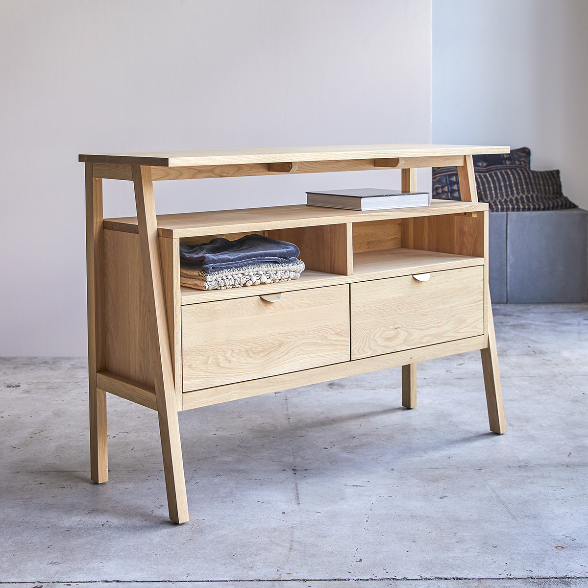 Console en chêne massif 120 Pola Console en chêne massif 120 Pola