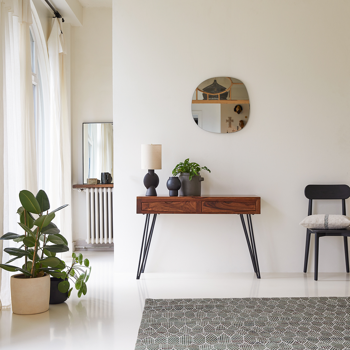 Console en sheesham massif 120 Bonnie Console en sheesham massif 120 Bonnie