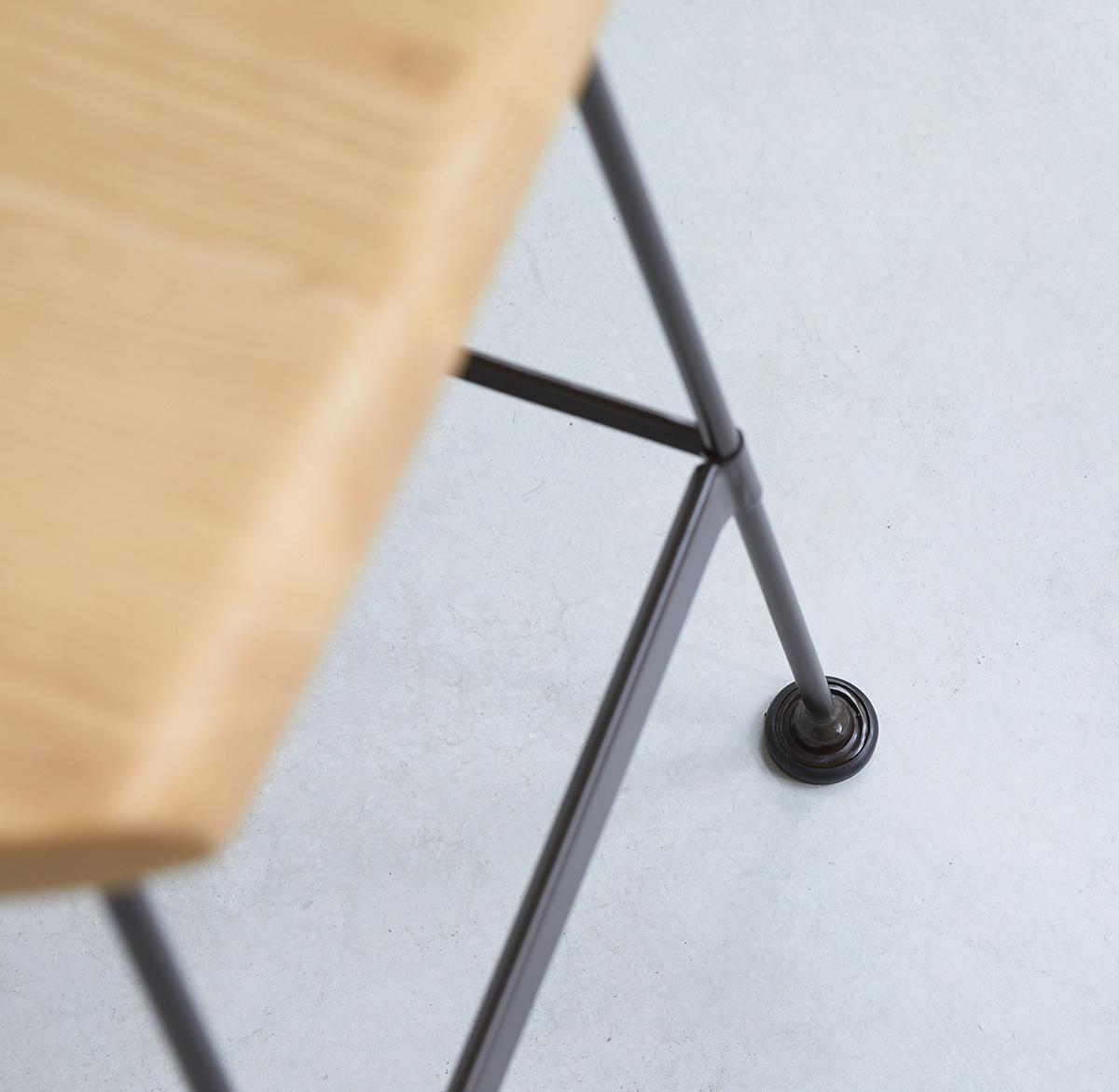 Diego black ash and metal Bar Stool Diego black ash and metal Bar Stool