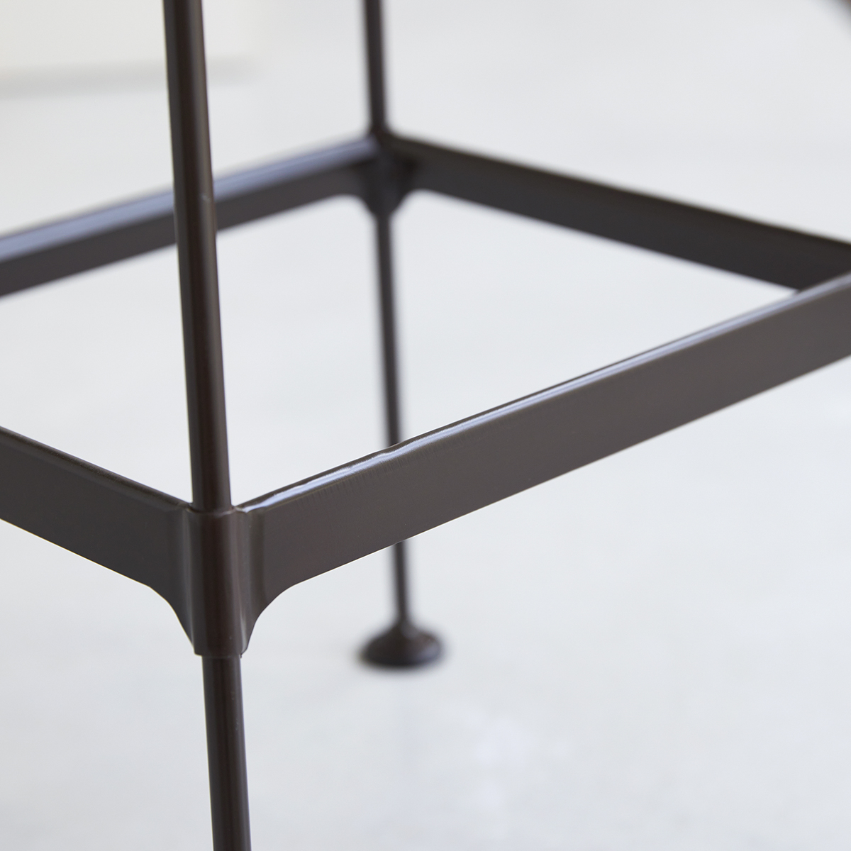 Diego black ash and metal Bar Stool Diego black ash and metal Bar Stool