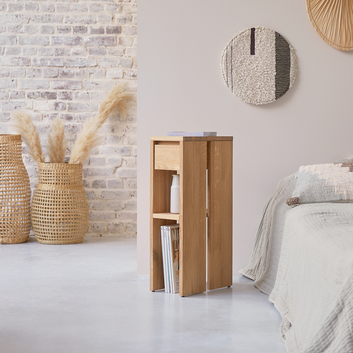 Eden solid oak Bedside table Eden solid oak Bedside table