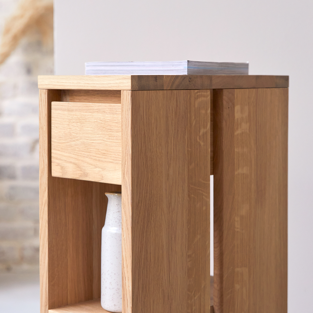 Eden solid oak Bedside table Eden solid oak Bedside table