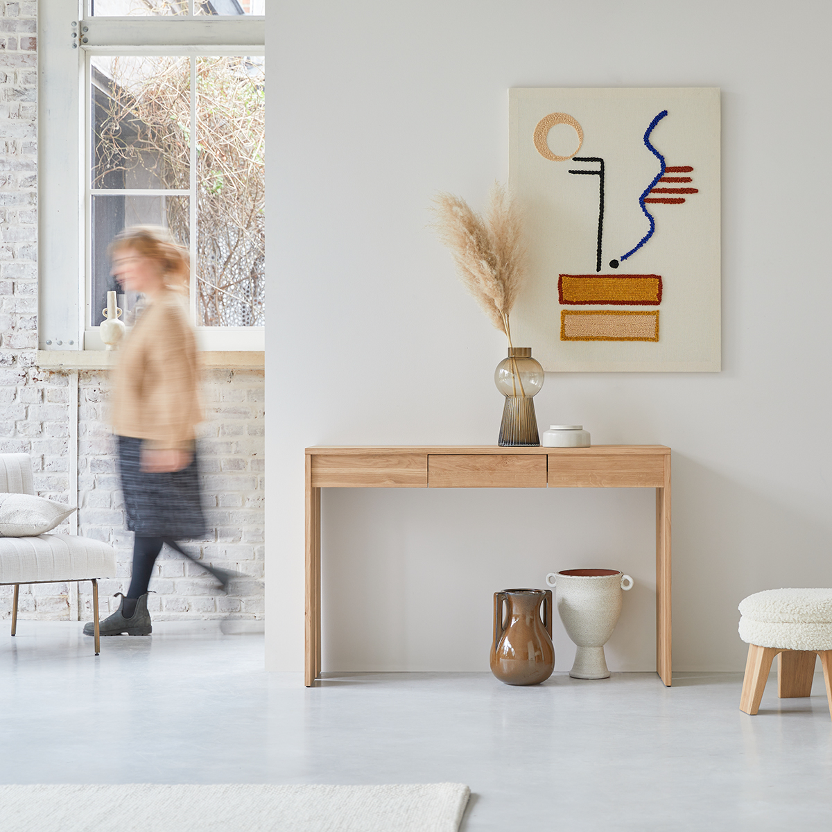 Eden solid oak Console Table 120 Eden solid oak Console Table 120