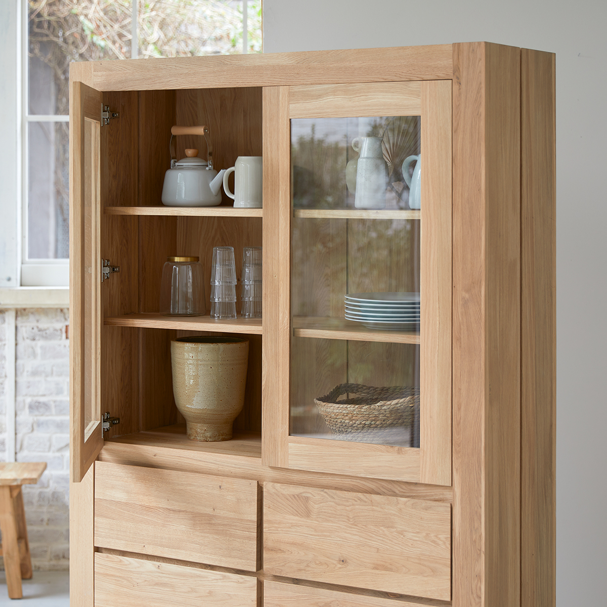 Eden solid oak Kitchen dresser Eden solid oak Kitchen dresser