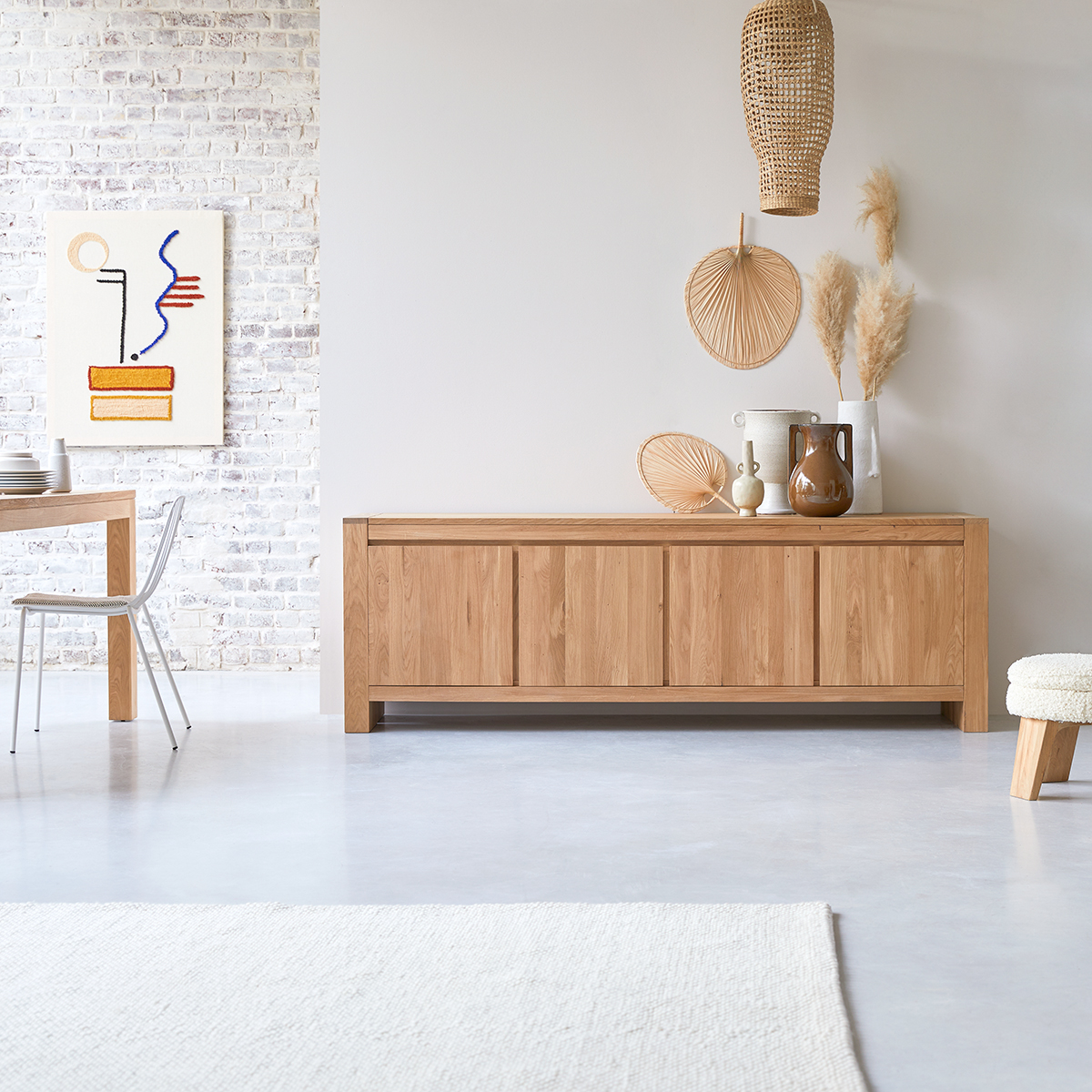 Eden solid oak sideboard 210 Eden solid oak sideboard 210