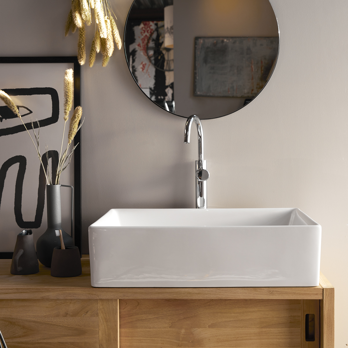 Ema ceramic Washbasin Ema ceramic Washbasin
