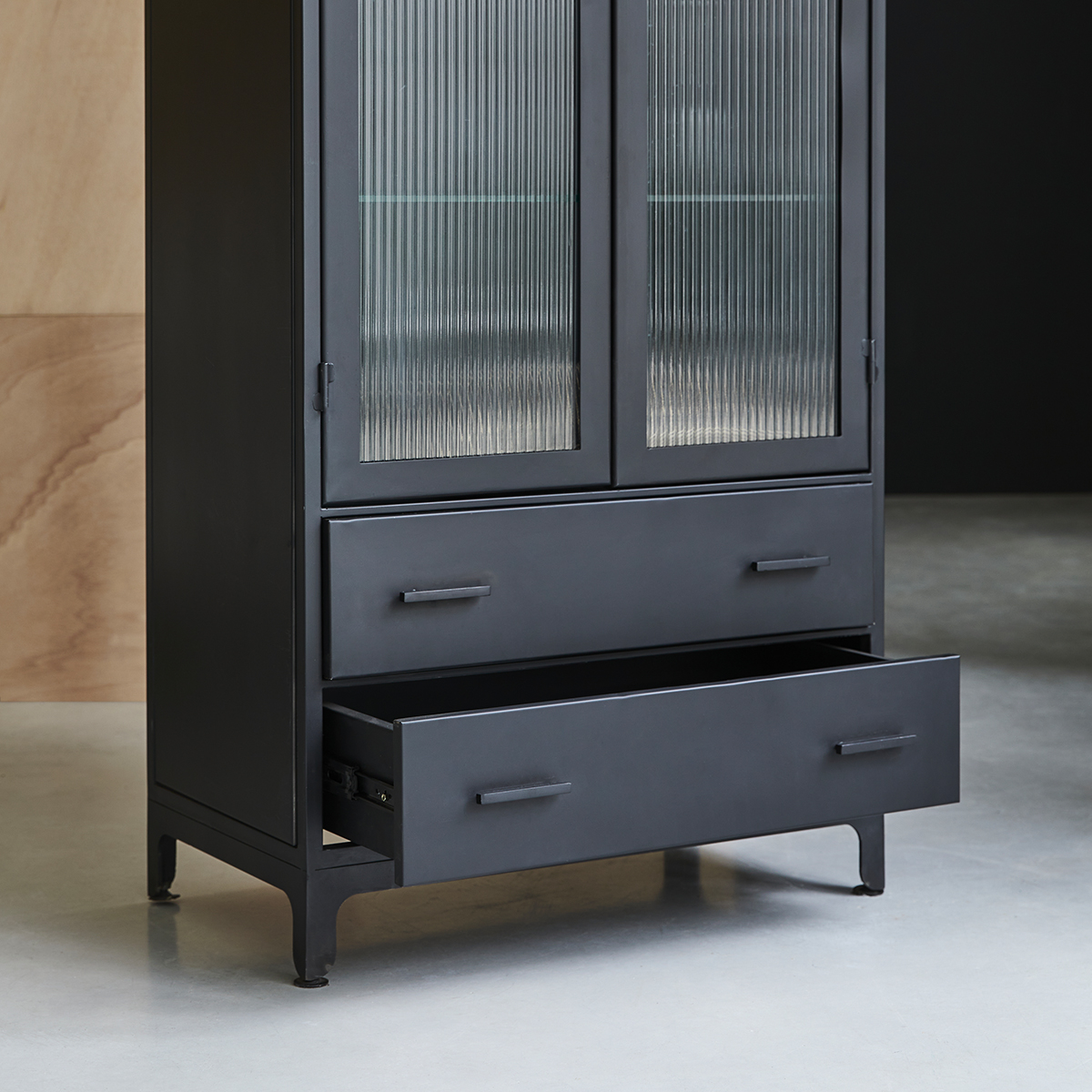 Emil metal tall Display cabinet Emil metal tall Display cabinet