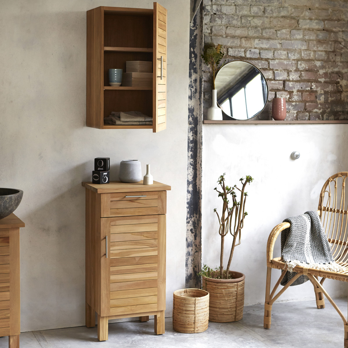 Ensemble modulable en teck massif 160 Soho Ensemble modulable en teck massif 160 Soho