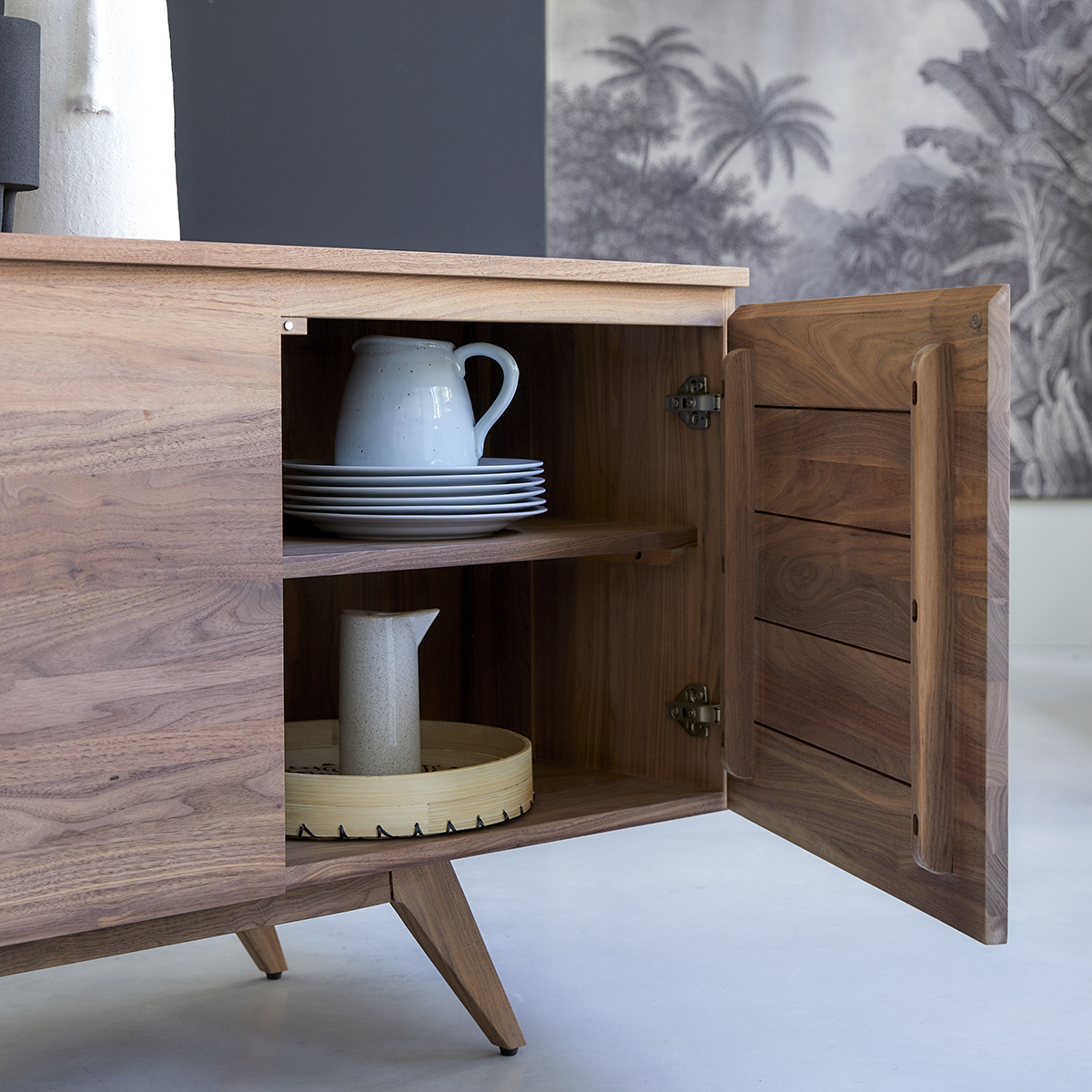 Esmée solid walnut sideboard 180 Esmée solid walnut sideboard 180