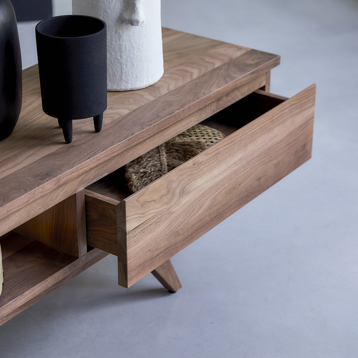 Esmee solid walnut TV Stand 180 cm Esmee solid walnut TV Stand 180 cm