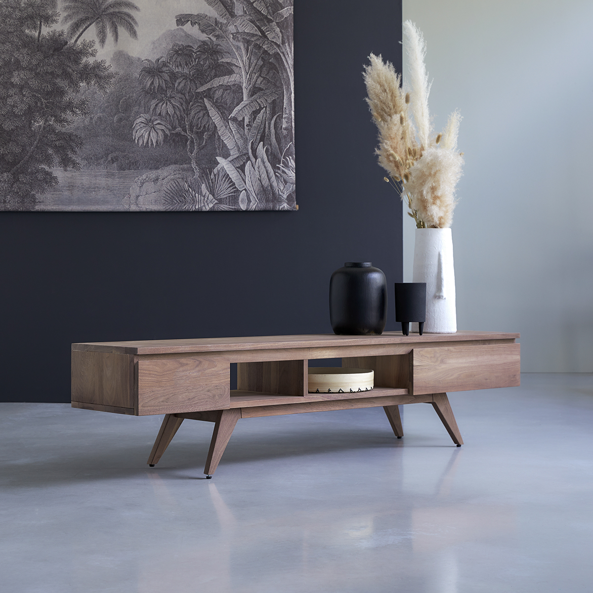 Esmee solid walnut TV Stand 180 cm Esmee solid walnut TV Stand 180 cm
