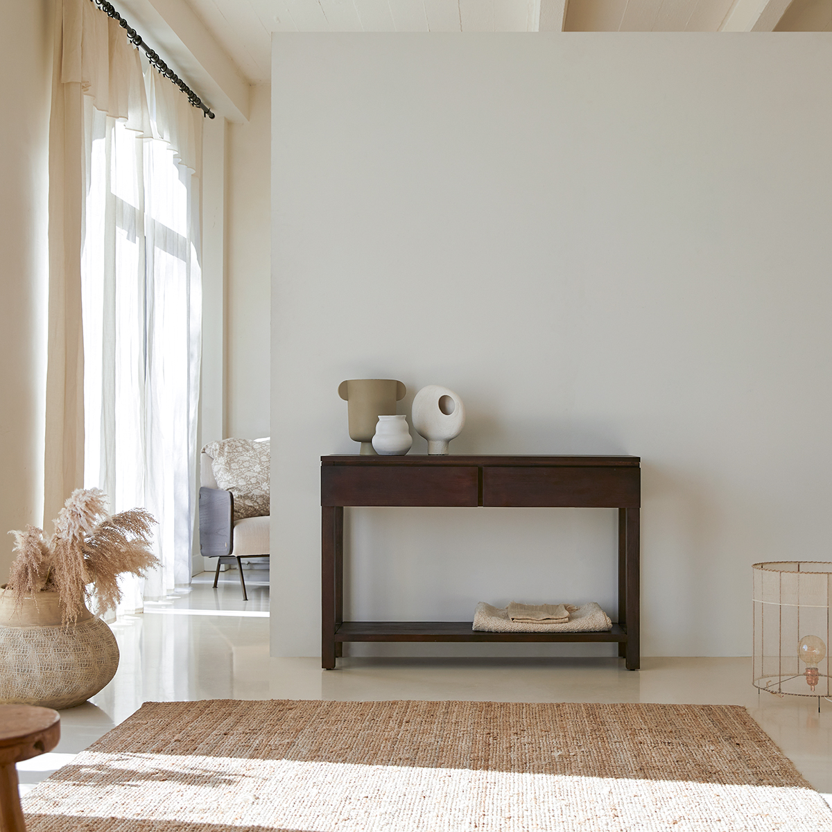 Eva Biti solid mahogany Console 120 Eva Biti solid mahogany Console 120