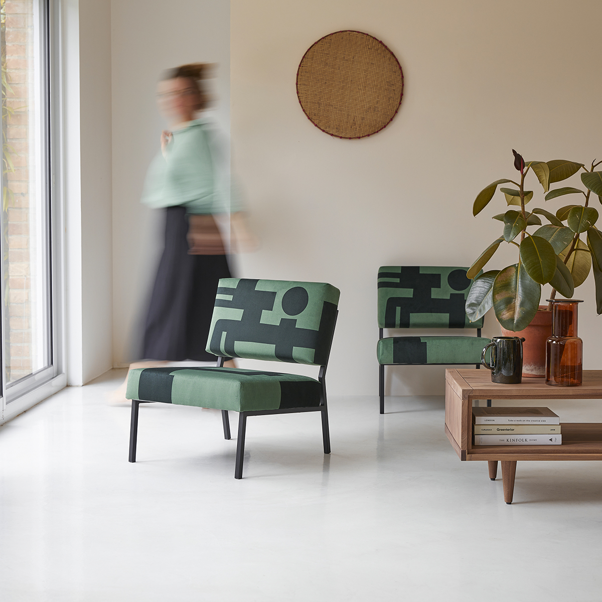 Fauteuil Barbican vert Fauteuil Barbican vert