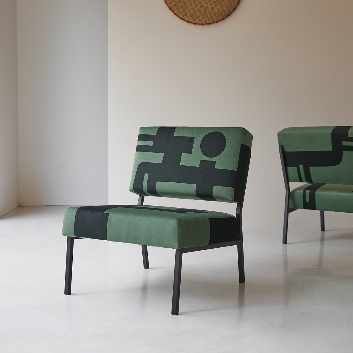 Fauteuil Barbican vert Fauteuil Barbican vert