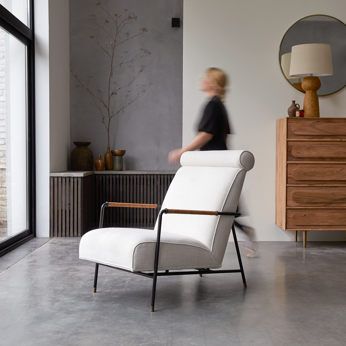 Fauteuil en métal Taha Fauteuil en métal Taha