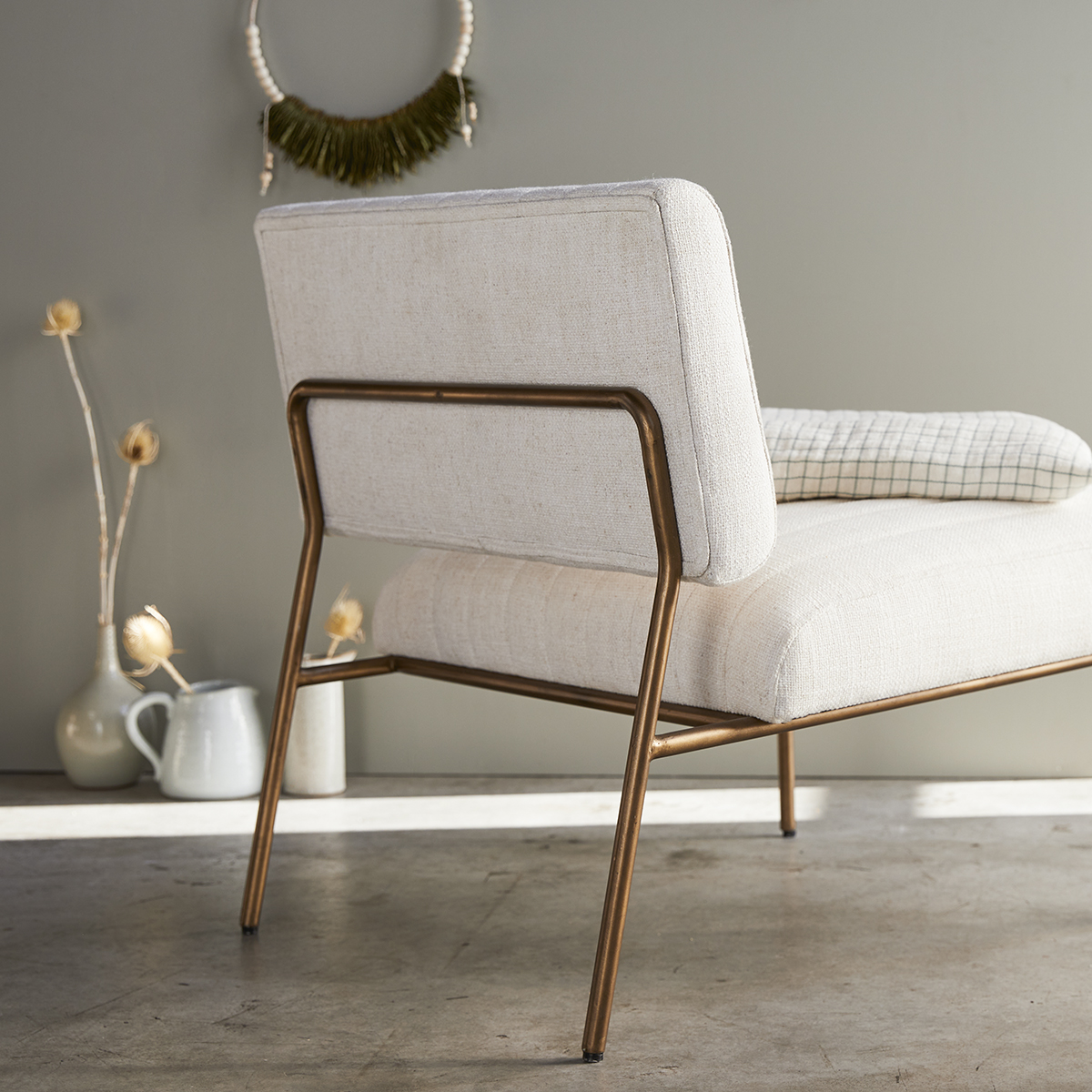 Fauteuil en métal Vera Fauteuil en métal Vera