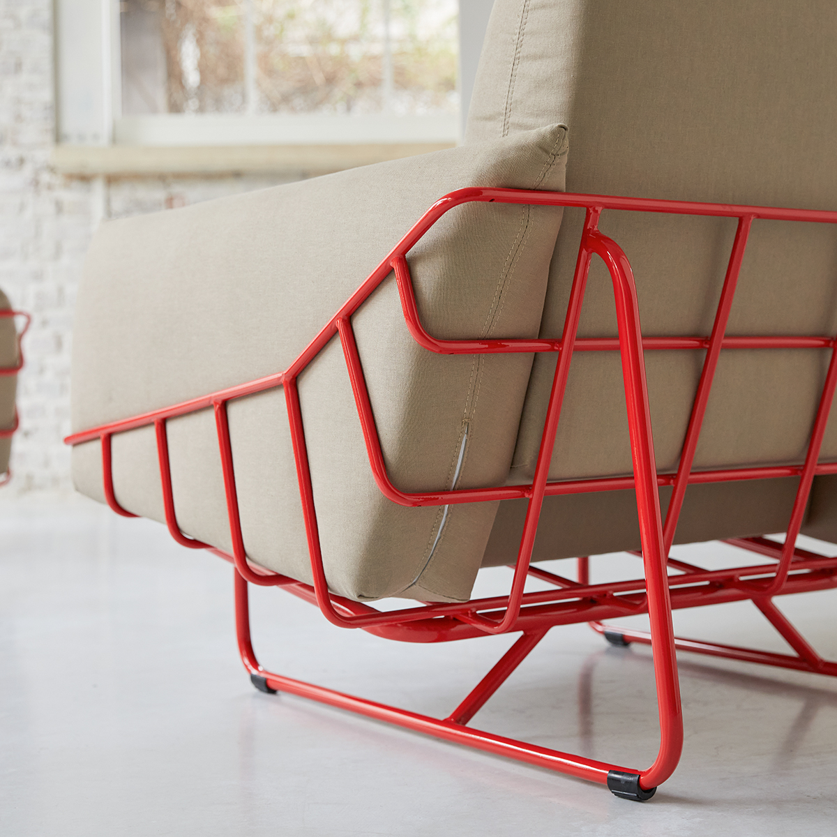 Fauteuil Jonas camel Fauteuil Jonas camel