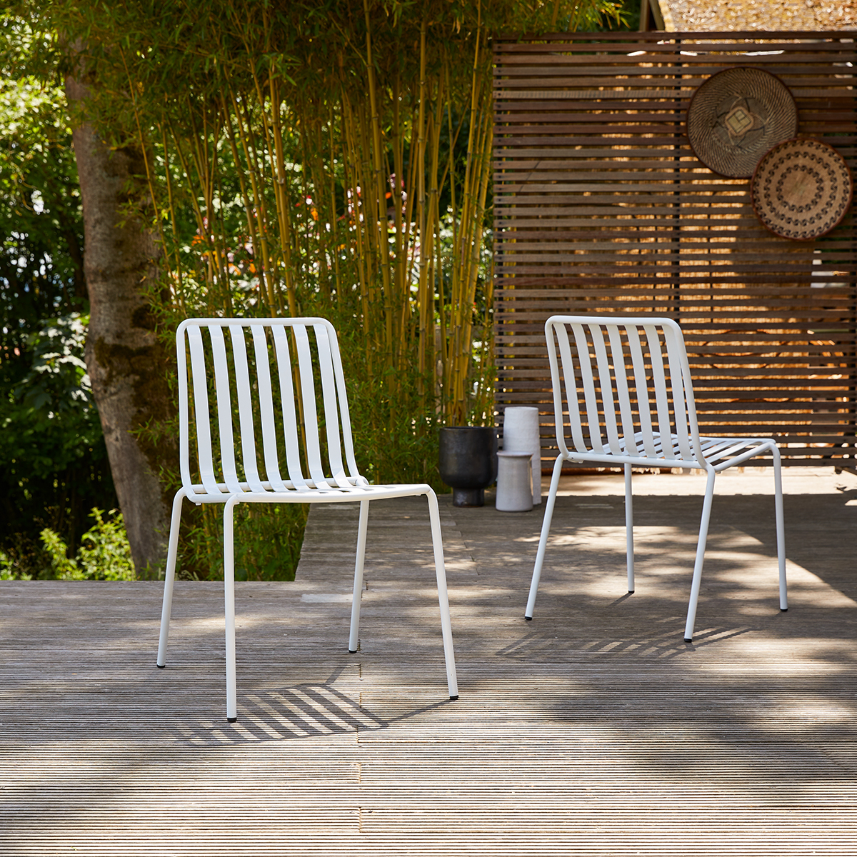 Gaby white metal outdoor chair Gaby white metal outdoor chair