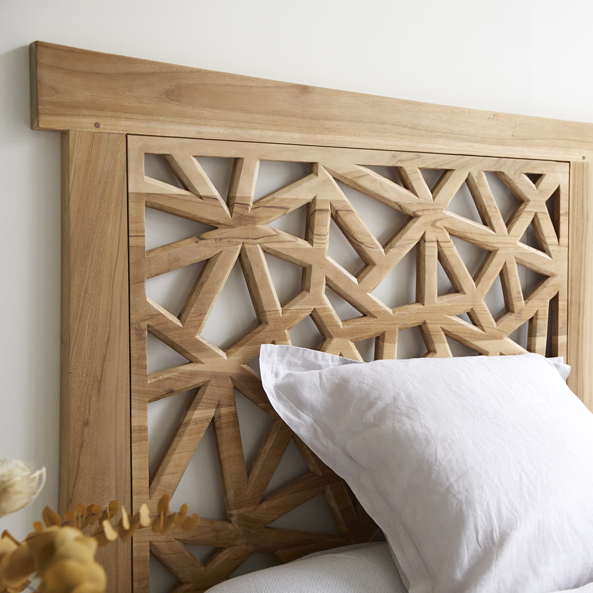 Gentong solid teak Headboard 210 cm Gentong solid teak Headboard 210 cm